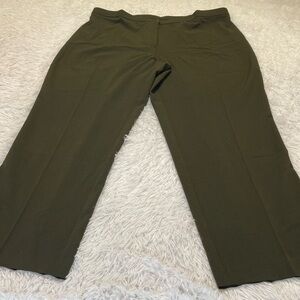Focus 2000 Women's Olive Straight Leg Pants